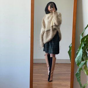 Above the knee preloved tartan school skirt